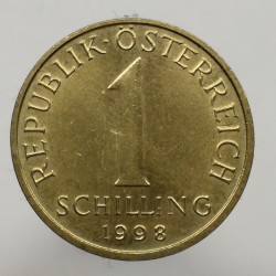 1998 - 1 schilling, Rakúsko