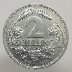 1946 - 2 schilling, Rakúsko