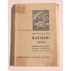 Speciální KATALOG 1949 - Československo, Čechy a Morava, Slovensko, L. Novotný