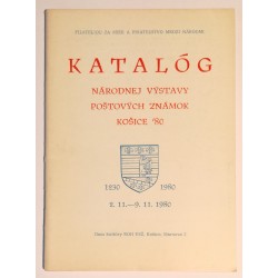 Národná výstava poštových známok KOŠICE 80, katalóg