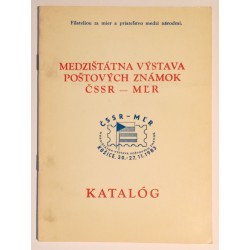 Medzištátna výstava poštových známok ČSSR - MĽR, Košice 1983, katalóg