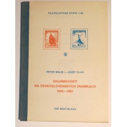 1/82 - FILATELISTICKÉ STATE, Zaujímavosti na československých známkach 1945 - 1981.