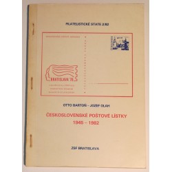 2/82 - FILATELISTICKÉ STATE, Československé poštovné lístky 1945 - 1982.