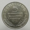 1987 - 5 schilling, Rakúsko