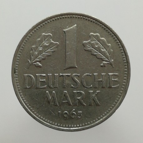 1963 J - 1 mark, Bundesrepublik Deutschland, Nemecko