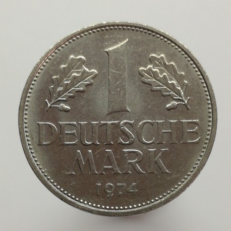 1974 D - 1 mark, Bundesrepublik Deutschland, Nemecko