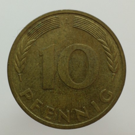 1994 A - 10 pfennig, Bundesrepublik Deutschland, Nemecko
