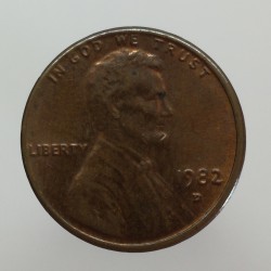 1982 D - 1 cent, USA