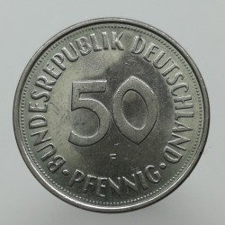 1973 F - 50 pfennig, Bundesrepublik Deutschland, Nemecko