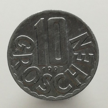 1997 - 10 groschen, Rakúsko