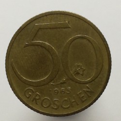 1965 - 50 groschen, Rakúsko