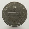1981 - 5 schilling, Rakúsko