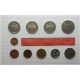 1998 A, D, F, G, J - 5 x sada mincí BK, Nemecko