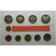 2001 A, D, F, G, J - 5 x sada mincí BK, Nemecko