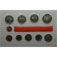 1993 A, D, F, G, J - 5 x sada mincí BK, Nemecko