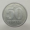 1971 A - 50 pfennig, Deutsche Demokratische Republik, Nemecko