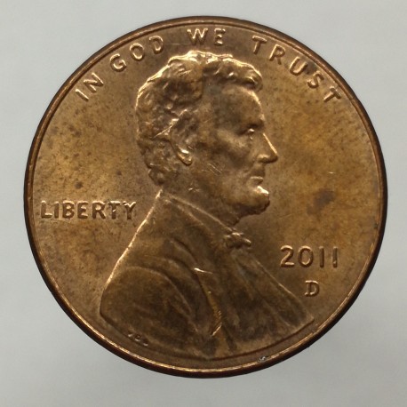 2011 D - 1 cent, USA