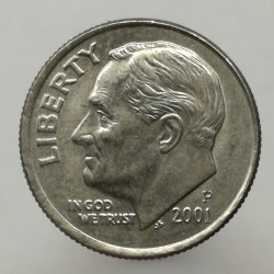 2001 P - 1 dime, USA