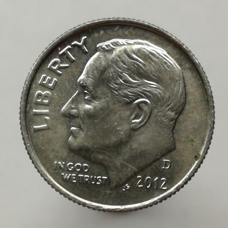 2012 D - 1 dime, USA