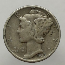 1939 - 1 dime, USA