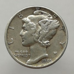 1945 - 1 dime, USA