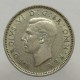1945 - 6 pence, striebro, George VI., Anglicko