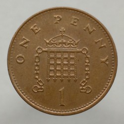 1998 - 1 penny, Elizabeth II., Anglicko