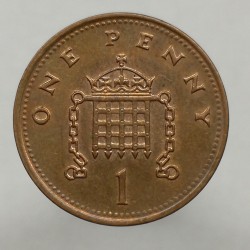 2000 - 1 penny, Elizabeth II., Anglicko