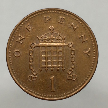 2006 - 1 penny, Elizabeth II., Anglicko
