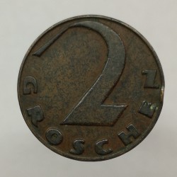 1927 - 2 groschen, Rakúsko
