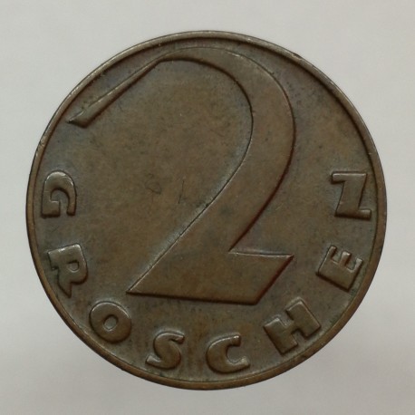 1928 - 2 groschen, Rakúsko