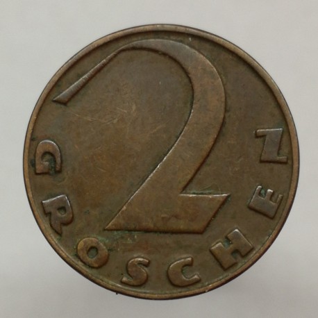 1930 - 2 groschen, Rakúsko