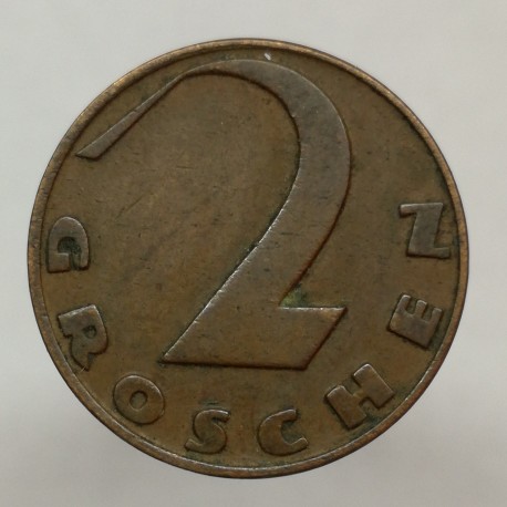 1935 - 2 groschen, Rakúsko