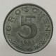 1973 - 5 groschen, Rakúsko