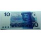 10 Gulden 1968, bankovka, Holandsko