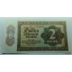 2 Deutsche Mark 1948 BQ, DEMOCRATIC REPUBLIC, bankovka, Nemecko, UNC