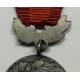 Za zásluhy o obranu vlasti, strieborná medaila s miniatúrou, 1960, ČSSR