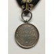 KRIEGER VERDIENST, strieborná medaila udeľovaná za zásluhy v rokoch 1873 - 1918, PRUSKO, Nemecko