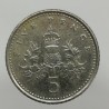 2006 - 5 pence, Elizabeth II., Anglicko