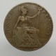 1909 - 1/2 penny, Edward VII., Anglicko