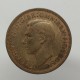 1949 - 1/2 penny, George VI., Anglicko