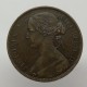 1862 - 1 penny, Victoria, Anglicko
