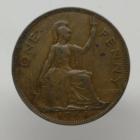 1944 - 1 penny, George VI., Anglicko