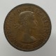 1965 - 1 penny, Elizabeth II., Anglicko