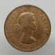 1967 - 1 penny, Elizabeth II., Anglicko