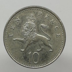 2006 - 10 pence, Elizabeth II., Anglicko