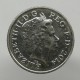 2014 - 10 pence, Elizabeth II., Anglicko