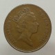 1989 - 2 pence, Elizabeth II., Anglicko