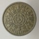 1954 - 2 shillings, Elizabeth II., Anglicko