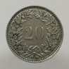 1939 B - 20 rappen, Švajčiarsko